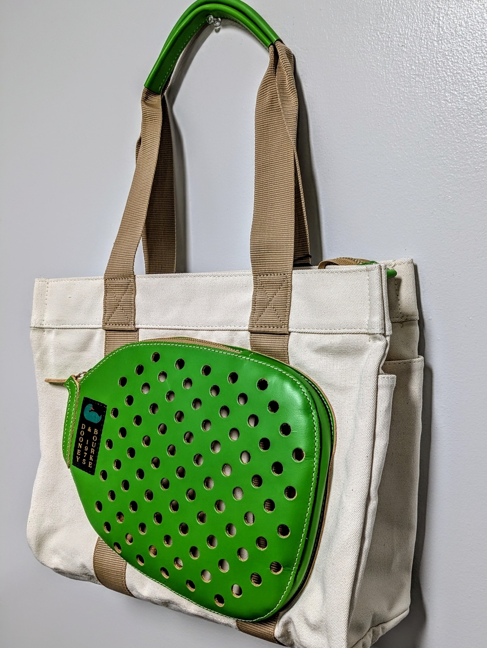 Dooney & Bourke Pickleball Canvas Tote - Picture 7 of 14
